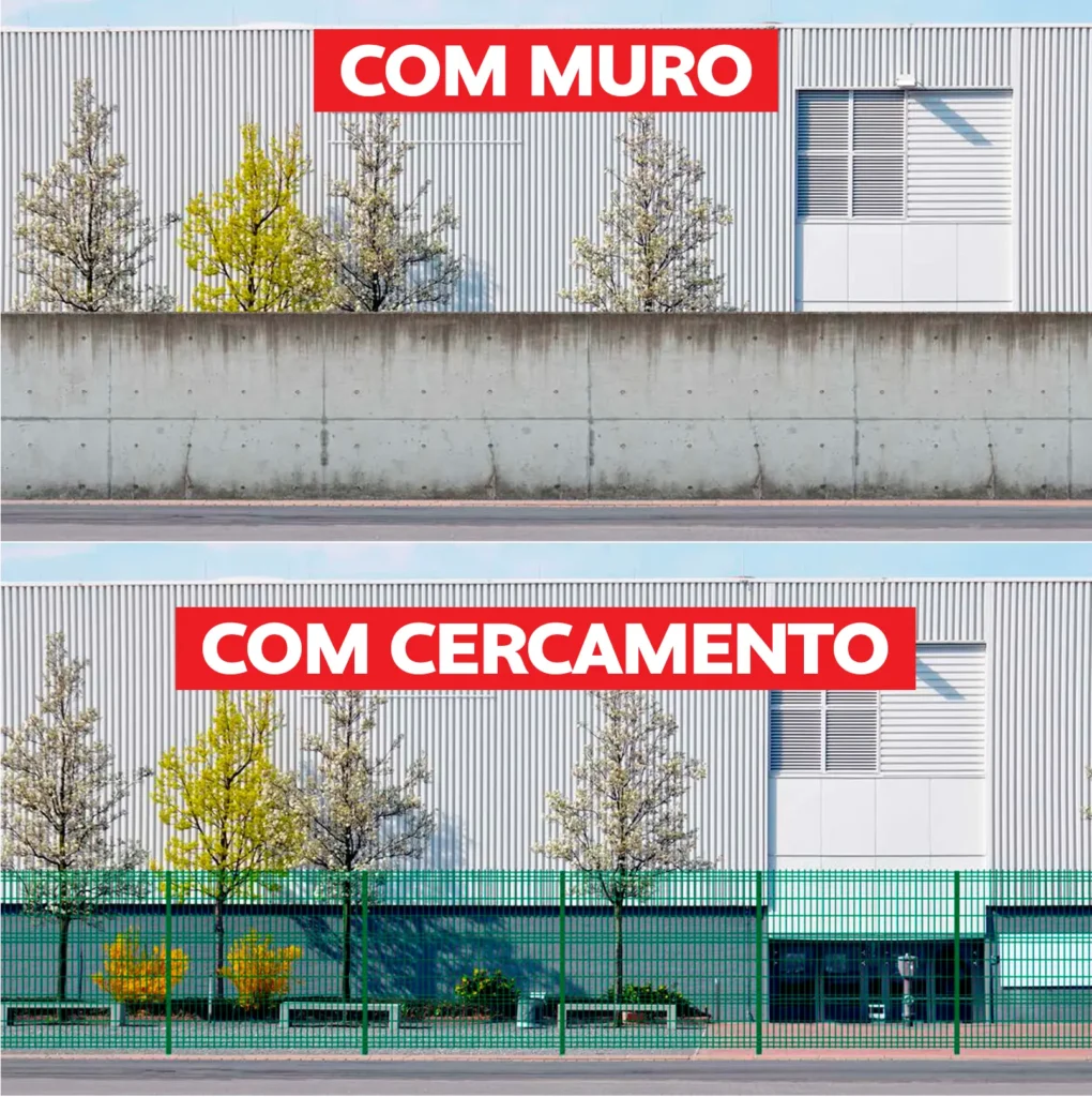 comparativo muro e cercamentos - soluções em cercamentos